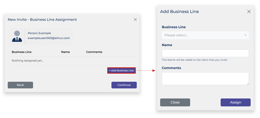 Assign Business Lines to a customer.png